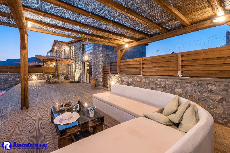 Lindos Seastone Villas Lardos Exteriör bild