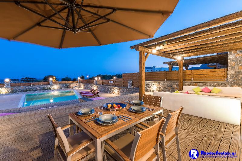 Lindos Seastone Villas Lardos Exteriör bild