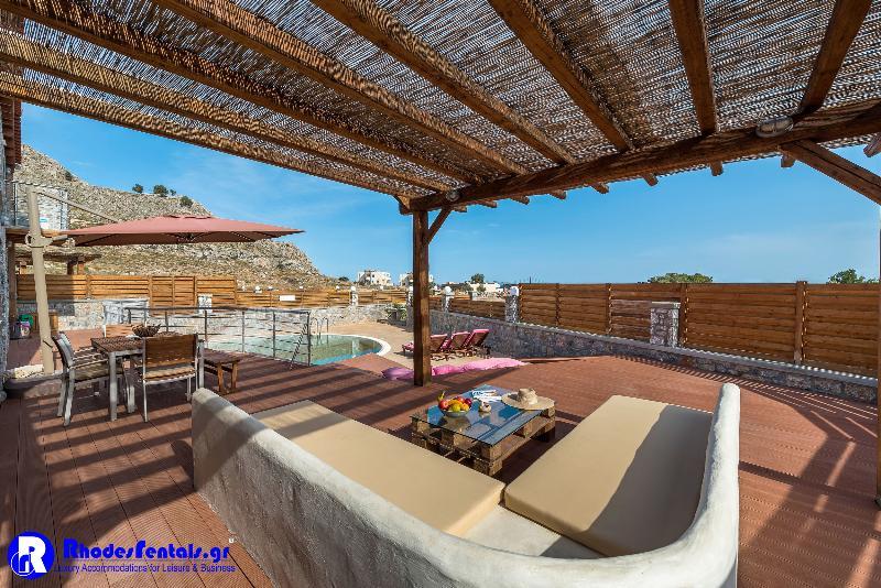 Lindos Seastone Villas Lardos Exteriör bild