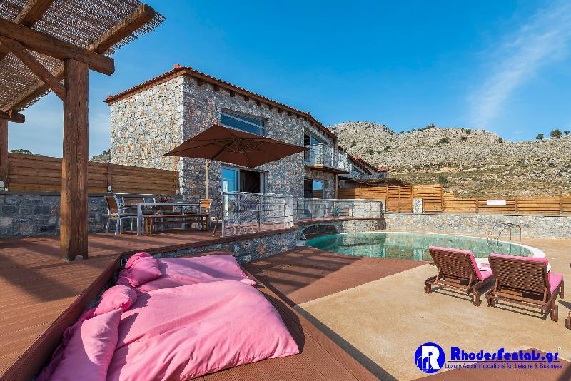 Lindos Seastone Villas Lardos Exteriör bild